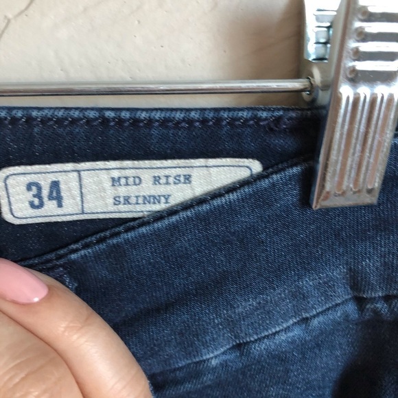 Zara Z1975 Mid Rise Skinny Jeans - Picture 5 of 10